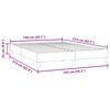 vidaXL Postel Box Spring bez matrace černá 140x210 cm samet