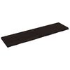 vidaXL Stoln&iacute; deska tmavě hněd&aacute; 200x50x(2-6)cm o&scaron;etřen&yacute; masivn&iacute; dub