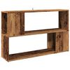 vidaXL Knihovna old wood 100 x 24 x 63 cm kompozitn&iacute; dřevo