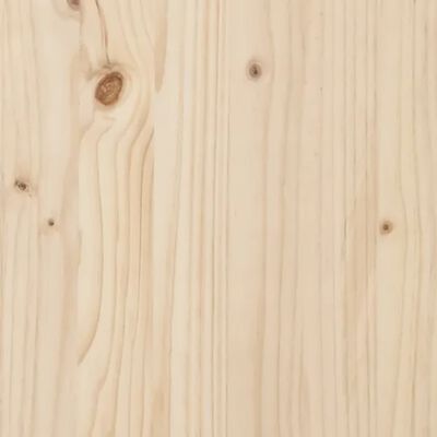 vidaXL Lavice 112,5x51,5x96,5 cm masivní borovice