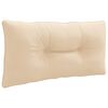 vidaXL Z&aacute;dov&yacute; polstr PUTTEN 100% polyester Kr&eacute;mov&aacute; 70 x 40 x 10 cm