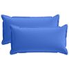 vidaXL Povlak na pol&scaron;t&aacute;ř 2 ks HOUTEN Kr&aacute;lovsk&aacute; modr&aacute; 40 x 80 cm