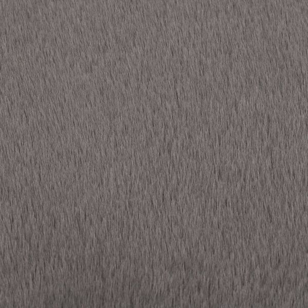 vidaXL Koberec 80 cm uměl&aacute; kr&aacute;lič&iacute; kůže tmavě &scaron;ed&yacute;