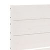 vidaXL Prodloužený rám postele bez matrace bílý 140 x 220 cm masiv