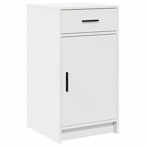 vidaXL Serv&iacute;rovac&iacute; skř&iacute;ň B&iacute;l&aacute; 40 x 40.5 x 75 cm Kompozitn&iacute; dřevo