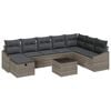 vidaXL Set pohovek 8 ks polyratan