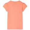 Dětsk&eacute; tričko neonově oranžov&eacute; 128
