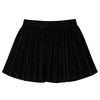 Dětská plisovaná sukně s lurexem černá 116
