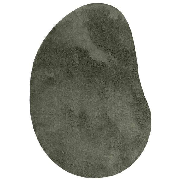 vidaXL Kusov&eacute; koberce HUARTE Lesn&iacute; zelen&aacute; 140 x 200 cm Polyester