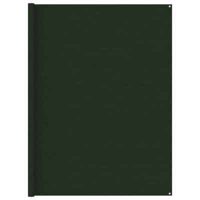 vidaXL Koberec do stanu 250 x 350 cm tmavě zelený
