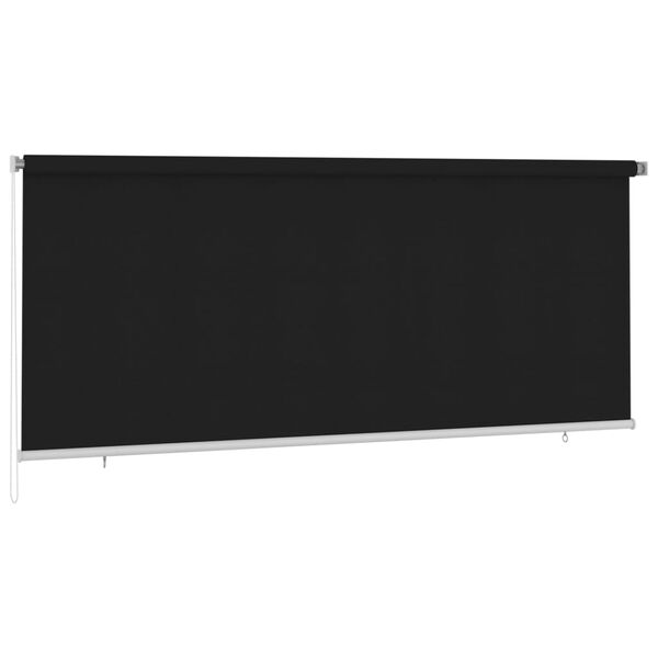 vidaXL Venkovn&iacute; roleta 350 x 140 cm čern&aacute;