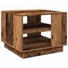 vidaXL Konferenčn&iacute; stolek old wood 55 x 55 x 42 cm kompozitn&iacute; dřevo
