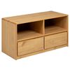 vidaXL TV skř&iacute;ňka SAUDA 99 x 43 x 55 cm masivn&iacute; borov&eacute; dřevo