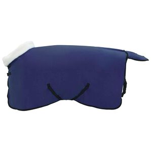 vidaXL Deka pro koně N&aacute;mořnick&aacute; modr&aacute; 75 cm Polartec fleece