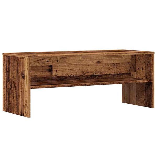 vidaXL TV stolek old wood 100 x 40 x 40 cm kompozitn&iacute; dřevo