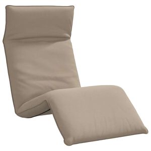 vidaXL Skl&aacute;dac&iacute; leh&aacute;tko, taupe, 175x54x8,5 cm, oxfordsk&aacute; l&aacute;tka