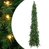 vidaXL Uměl&yacute; v&aacute;nočn&iacute; stromek s LED osvětlen&iacute;m 130 LED 210 cm
