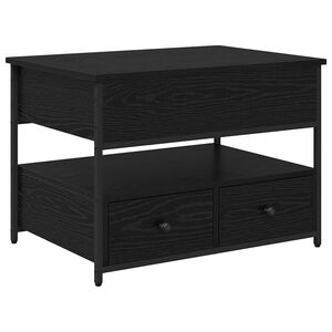 vidaXL Konferenčn&iacute; stolek Čern&yacute; dub 70 x 50 x 54.5 cm Kompozitn&iacute; dřevo