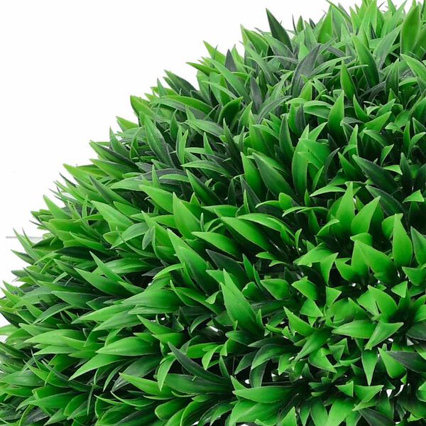vidaXL Uměl&eacute; buxus koule s LED světly 2 ks zelen&eacute; 55 cm