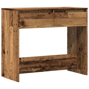 vidaXL Konzolov&yacute; stolek old wood 89 x 41 x 76,5 cm kompozitn&iacute; dřevo