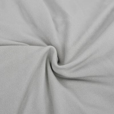 vidaXL Strečový potah na dvoumístnou pohovku šedý polyesterový žerzej