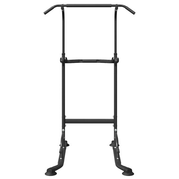 vidaXL Silov&aacute; věž s dipovou stanic&iacute; Čern&aacute; 102 x 95 x 210 cm