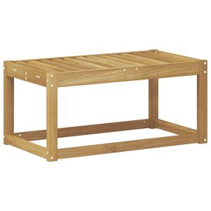 vidaXL Outdoorov&yacute; stoličkov&yacute; benč B&iacute;l&aacute; 79 x 43 x 37 cm