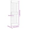 vidaXL Dveře NARVIK Př&iacute;rodn&iacute; 70 x 210 cm Masivn&iacute; borov&eacute; dřevo