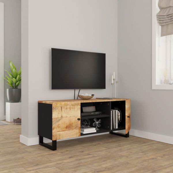 vidaXL TV skříňka 105x33x46 cm masivní mangovníkové dřevo