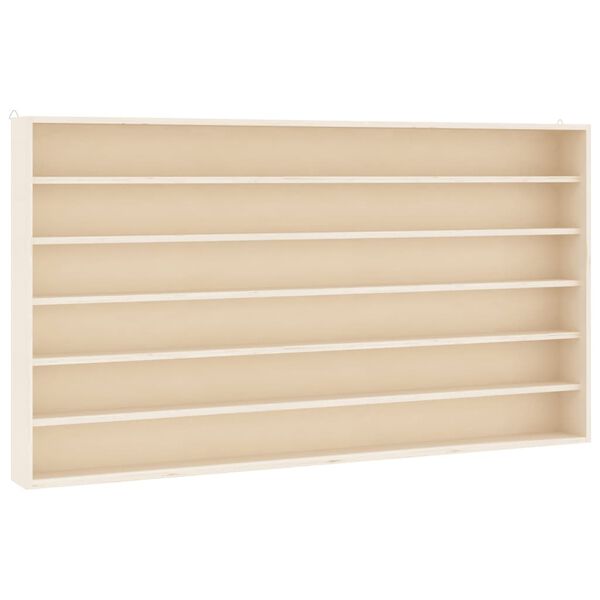 vidaXL Dřevěn&aacute; sběratelsk&aacute; vitr&iacute;na se 6 policemi 100x9x55 cm