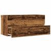 vidaXL Skř&iacute;ňka pod umyvadlo old wood 100x38,5x45 cm kompozitn&iacute; dřevo