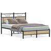 vidaXL R&aacute;m postele bez matrace dub sonoma 120x190 cm kompozitn&iacute; dřevo