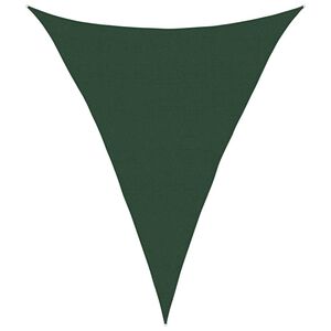 vidaXL St&iacute;nic&iacute; plachta 160 g/m&sup2; tmavě zelen&aacute; 5 x 7 x 7 m HDPE