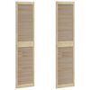 vidaXL Skř&iacute;ňov&eacute; dveře se dveřmi 2 ks Př&iacute;rodn&iacute; 201 x 2,1 x 49,5 cm