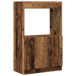 vidaXL Skř&iacute;ň highboard old wood 63 x 33 x 100 cm kompozitn&iacute; dřevo