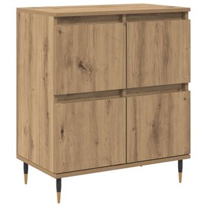 vidaXL Serv&iacute;rovac&iacute; skř&iacute;ň Artisanov&yacute; dub 60 x 35 x 70 cm