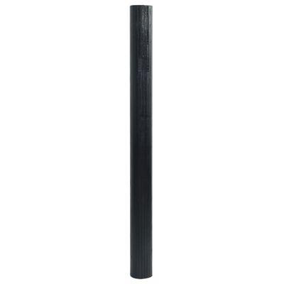 vidaXL Koberec obdélníkový černý 60 x 300 cm bambus