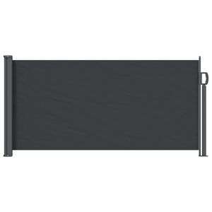 vidaXL V&yacute;suvn&aacute; bočn&iacute; mark&yacute;za 300 x 100 cm Polyester Obd&eacute;ln&iacute;kov&yacute; Čern&aacute;