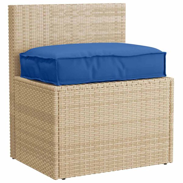 vidaXL Pol&scaron;t&aacute;ř Kr&aacute;lovsk&aacute; modr&aacute; 60 x 40 x 8 cm Oxford l&aacute;tka