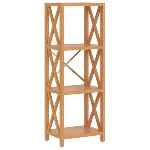 vidaXL 4patrov&yacute; reg&aacute;l 40 x 30 x 112 cm masivn&iacute; dubov&eacute; dřevo