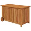 vidaXL Zahradn&iacute; &uacute;ložn&yacute; box s kolečky 90 x 50 x 58 cm masivn&iacute; ak&aacute;cie
