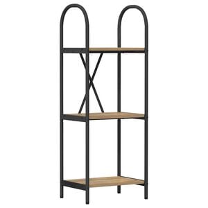 vidaXL Knihovna 3 &uacute;rovn&iacute; 40 x 30 x 109 cm Kompozitn&iacute; dřevo