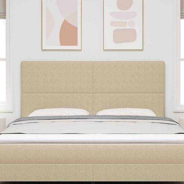 vidaXL LED hlavov&aacute; deska N&aacute;stěnn&yacute; s čelo &Scaron;edozelen&aacute; 180 cm textil