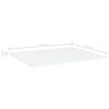 vidaXL Přídavné police 8 ks bílé 60 x 50 x 1,5 cm dřevotříska