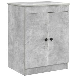 vidaXL Koupelnov&aacute; skř&iacute;ň Betonově &scaron;ed&aacute; 54 x 41 x 70 cm Kompozitn&iacute; dřevo