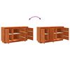 vidaXL Serv&iacute;rovac&iacute; skř&iacute;ň Hněd&yacute; dub 111 x 34 x 60 cm
