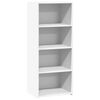 vidaXL Skř&iacute;ň highboard b&iacute;l&aacute; 50 x 41 x 124 cm kompozitn&iacute; dřevo