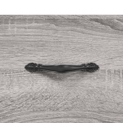 vidaXL Noční stolek šedý sonoma 40 x 35 x 47,5 cm kompozitní dřevo