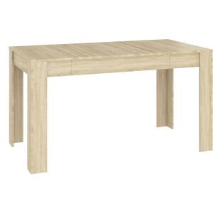 vidaXL J&iacute;deln&iacute; stůl dub sonoma 140 x 74,5 x 76 cm kompozitn&iacute; dřevo