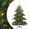 vidaXL Uměl&yacute; Skl&aacute;dac&iacute; V&aacute;nočn&iacute; Strom Zelen&aacute; 150 cm PVC a ocel